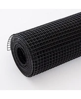 Streamdale Furniture 24"x50' Black Vinyl Hardware Cloth, 21 Gauge, 1/4" Mesh