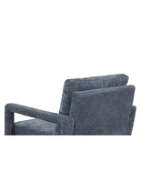 Streamdale Furniture Mid-Century Chenille Armchair for Comfort and Style