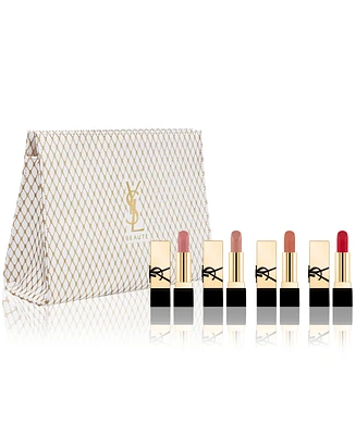 Yves Saint Laurent 5-Pc. Rouge Pur Couture Satin Mini Lipstick Set
