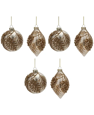 Slickblue Ornament (Set of 6) 4"D