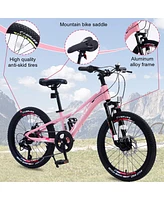 Streamdale Furniture Mountain Bike For Girls And Boys Mountain 20 Inch Shimano 7-Speed Bike