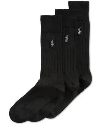Polo Ralph Lauren Men's Three-Pack Crew Socks