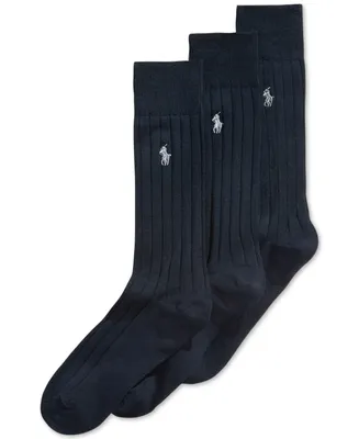 Polo Ralph Lauren Men's Three-Pack Crew Socks