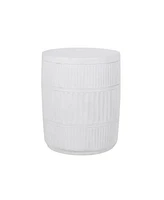 Simplie Fun Modern Concrete Side Table Versatile, Sturdy, & Stylish