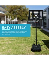 Streamdale Furniture Pro-Grade Basketball System Durable Steel Construction, Adjustable Height, Stable Base