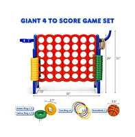 2.5 Feet 4-to-Score Giant Game Set