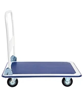 Skonyon 660 Pounds Folding Platform Cart Dolly Hand Truck