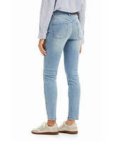 Desigual Women's Push-up skinny jeans