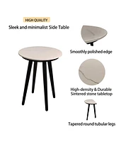 Modern 5PC Aluminum Patio Conversation Set with Sunbrella Cushions