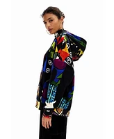 Desigual Women's M. Christian Lacroix arty hoodie