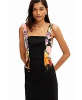 Desigual Women's M. Christian Lacroix orchid mini dress