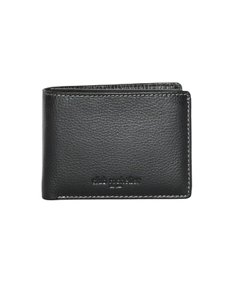 Club Rochelier Men's Slimfold Wallet with Removable Id