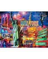 Masterpieces Greetings From New York City - 550 Piece Jigsaw Puzzle