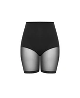 City Chic Women's Power Mesh Short