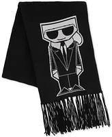 Karl Lagerfeld Paris Women's Rhinestone Karl Scarf