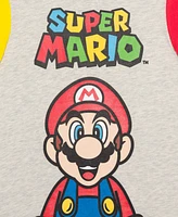 Mario Bros. Toddler and Little Boys Short Sleeve Graphic Tshirt