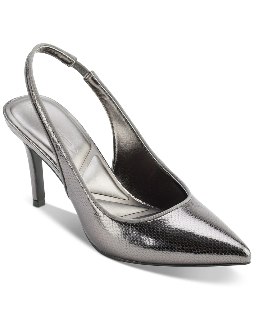 Karl Lagerfeld Paris Women's Rosalyn Pointed-Toe Slingback Pumps