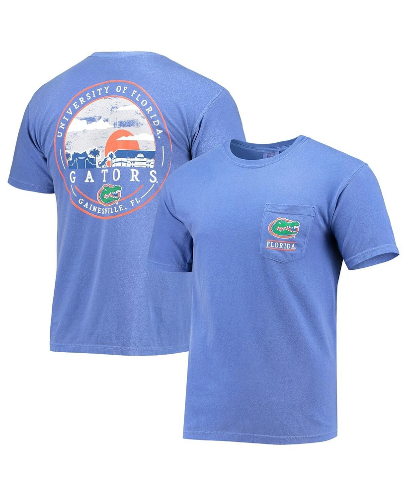 Image One Men's Royal Florida Gators Circle Campus Scene T-Shirt