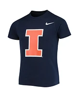 Nike Preschool Navy Illinois Fighting Illini Logo T-Shirt