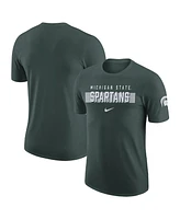 Nike Men's Green Michigan State Spartans Campus Gametime T-Shirt