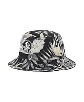 '47 Brand Men's Black Florida State Seminoles Tropicalia Bucket Hat