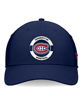 Fanatics Men's Navy Montreal Canadiens Authentic Pro Training Camp Flex Hat