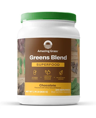 Amazing Grass Grass, Greens Blend Superfood, 1.76 lb, 100 Servings