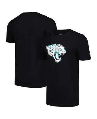 New Era Men's Black Jacksonville Jaguars Camo Logo T-Shirt