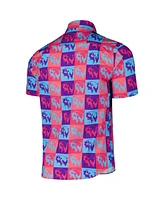 Section 119 Men's Pink Floyd Pigs Button-Down Shirt