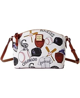 Dooney & Bourke Colorado Rockies Gameday Suki Crossbody with Medium Wristlet