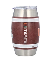 Indigo Falls Miami Hurricanes 15oz. Football Tumbler