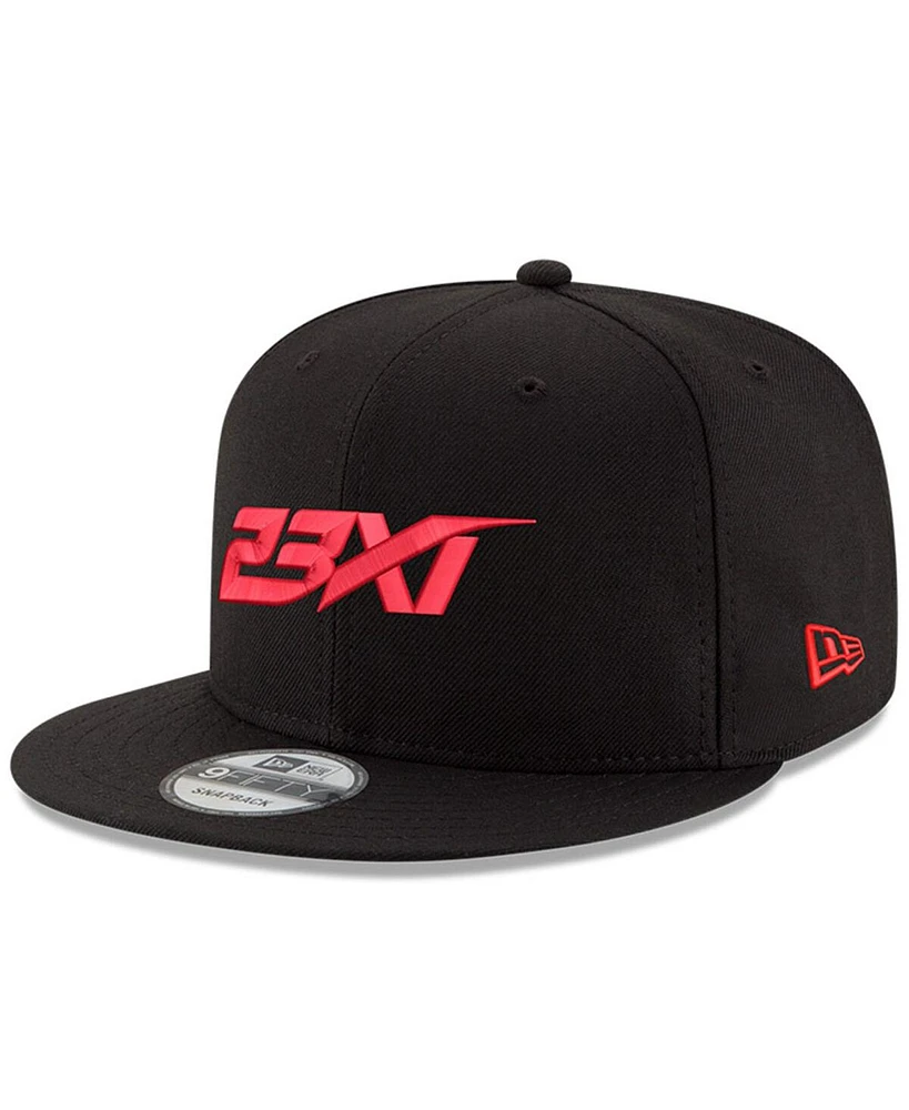 New Era Men's Black 23XI Racing New Logo 9FIFTY Snapback Hat