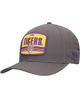 New Era Men's Charcoal Lsu Tigers Team Elevated 9SEVENTY Adjustable Hat