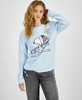 Love Tribe Juniors' Snoopy Ski You Later Crewneck Sweatshirt