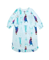 Frozen Toddler Girl Long Sleeve Holiday Granny Gown