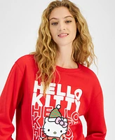 Love Tribe Juniors' Hello Kitty Christmas Sweatshirt