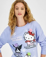 Love Tribe Juniors' Hello Kitty & Friends 3D Applique Sweatshirt