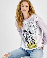 Disney Juniors' Mickey & Minnie Sled Ride Sweatshirt