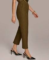 Donna Karan New York Women's Textured Ankle Pants