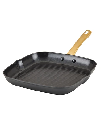 Farberware Forged Induction Ceramic Nonstick Square Grill Pan, 11 Inch