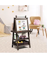 Skonyon 3-in-1 Double-Sided Storage Art Easel