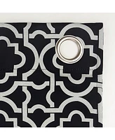 Barnett Trellis Blackout Grommet Curtain Panel
