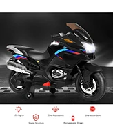 Skonyon 12V Kids Ride On Motorcycle Electric Motor Bike