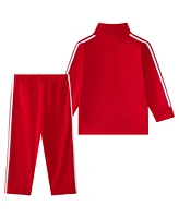 adidas Baby Boys 2-Piece Long Sleeve Essential Tricot Set