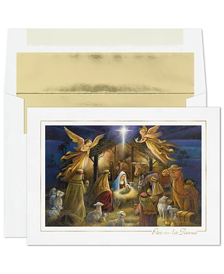 Masterpiece Studios A Holy Scene Spanish Holiday Boxed Cards