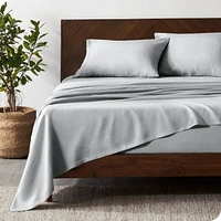 Bare Home Linen Sheet Set Twin