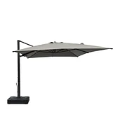 Boyel Living 10x13 ft. 360° Rotation Outdoor Patio Cantilever Umbrella with Base