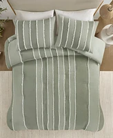 Ink+Ivy Striped Shay 3-Pc. Comforter Set, King/California King