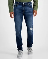 Guess Men's Destroyed Slim Tapered Fit Jeans