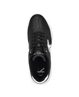 Calvin Klein Women's Caius Round Toe Lace-Up Casual Sneakers